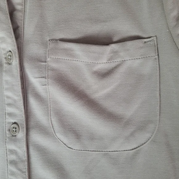 Cable & Gauge Women’s Long Sleeve Button Front Shirt Size Small GUC - Picture 5 of 5